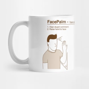 Facepalm Mug